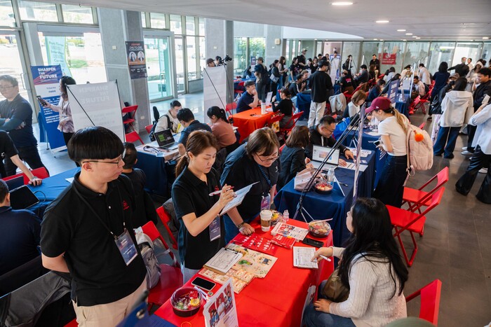 就業博覽會活動現場